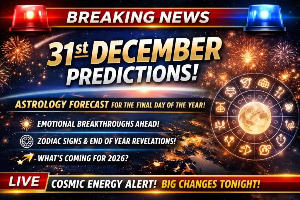 31st December 2025 Predictions