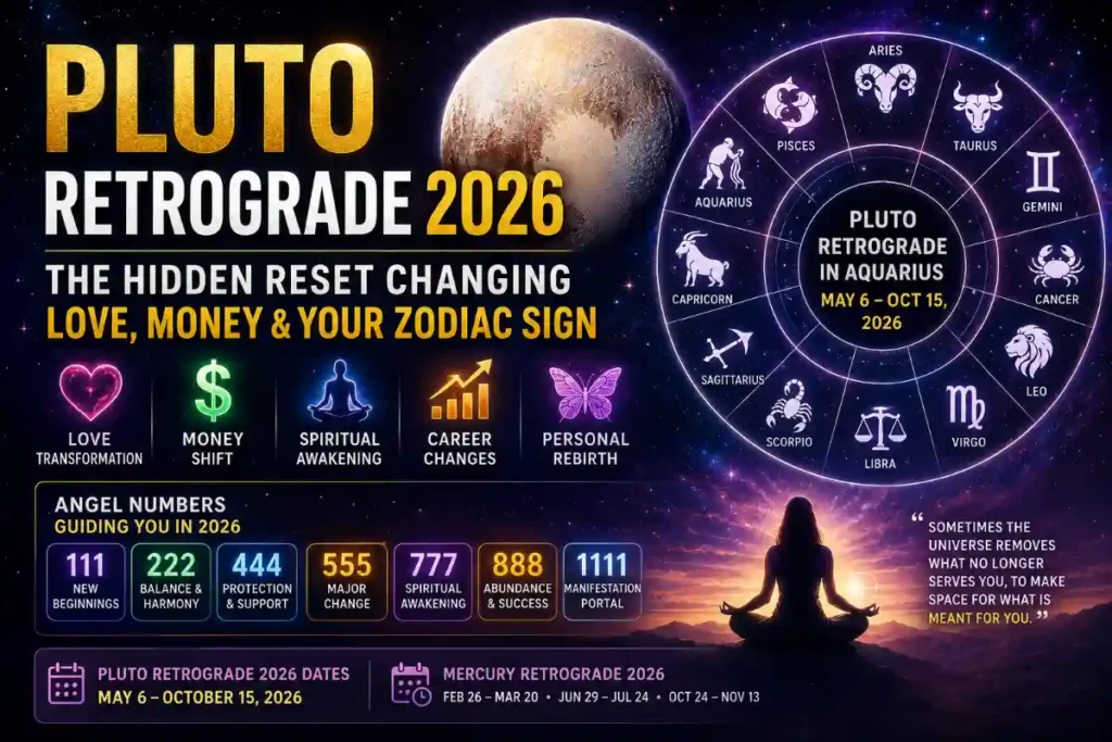 Pluto Retrograde 2026
